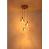 Globo lighting Antonio hanging light beige, 3-light sources