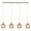 Globo lighting Antonio hanging light beige, 4-light sources