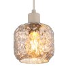 Globo lighting Antonio hanging light beige, 1-light source
