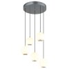 Globo lighting Simmons hanging light LED grey, 1-light source