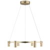 Globo lighting Castela hanging light LED gold, 1-light source