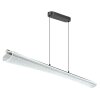 Globo lighting Malinda hanging light LED anthracite, matt nickel, 1-light source