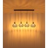 Globo lighting Dorthy hanging light grey, black, 4-light sources