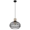 Globo lighting Dorthy hanging light grey, black, 1-light source