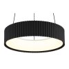 Globo lighting Kemp hanging light LED black, 1-light source