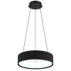 Globo lighting Kemp hanging light LED black, 1-light source