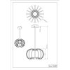 Globo lighting Ribbon hanging light LED sand-coloured, 1-light source