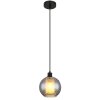 Globo lighting Ulf hanging light black, 1-light source