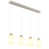 Globo lighting Trent hanging light sand-coloured, 4-light sources