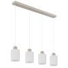 Globo lighting Trent hanging light sand-coloured, 4-light sources