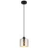 Globo lighting Alonso hanging light black, 1-light source