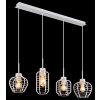 Globo lighting Nesa hanging light white, 4-light sources