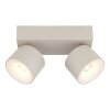 Globo lighting Rae ceiling light LED sand-coloured, 2-light sources