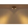 Globo lighting Rae ceiling light LED sand-coloured, 2-light sources
