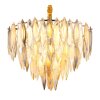Globo lighting Elinor chandelier gold, 12-light sources
