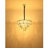 Globo lighting Elinor chandelier gold, 12-light sources