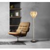 Globo lighting Elinor floor lamp gold, black, 4-light sources
