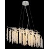 Globo lighting Laverne chandelier chrome, 9-light sources