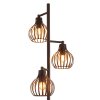Globo lighting Mateo floor lamp rust-coloured, 3-light sources