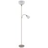 Globo lighting Hinton floor lamp sand-coloured, 1-light source