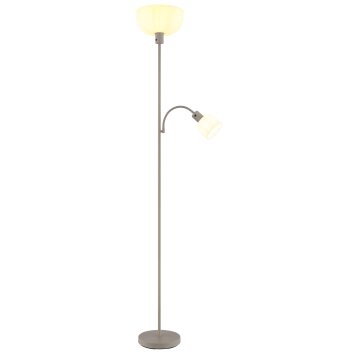 Globo lighting Hinton floor lamp sand-coloured, 1-light source