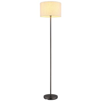 Globo lighting Thea floor lamp black, 1-light source