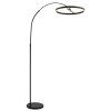 Globo lighting Jerrold floor lamp LED black, 1-light source