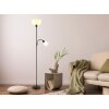 Globo lighting Hinton floor lamp black, 1-light source