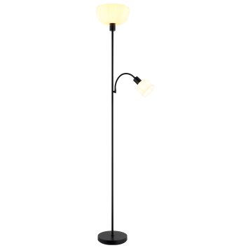 Globo lighting Hinton floor lamp black, 1-light source