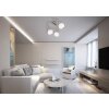 Globo lighting Loxy ceiling light matt nickel, 3-light sources