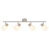 Globo lighting Planta ceiling light Wood like finish, sand-coloured, 4-light sources