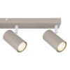 Globo lighting Robby ceiling light sand-coloured, 4-light sources