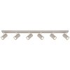 Globo lighting Robby ceiling light sand-coloured, 6-light sources