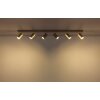 Globo lighting Robby ceiling light sand-coloured, 6-light sources