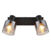 Globo lighting Jack ceiling light black, 2-light sources