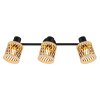 Globo lighting Mali ceiling light black, 3-light sources