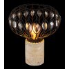 Globo lighting Dorthy table lamp stone appearance, 1-light source