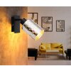 Globo lighting Alonso wall light, wall spotlight black, 1-light source
