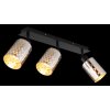 Globo lighting Alonso ceiling light black, 3-light sources