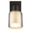 Globo lighting Villegas wall light, wall spotlight black, 1-light source