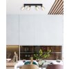 Globo lighting Villegas ceiling light black, 4-light sources