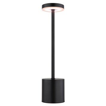 Globo lighting Polina table lamp LED black, 1-light source