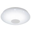 Eglo VOLTAGO 2 ceiling light LED Crystal optics, white, 1-light source, Remote control