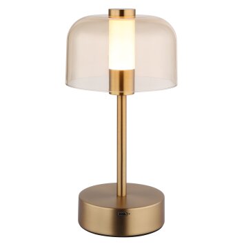 Globo lighting Skyler table lamp LED gold, 1-light source