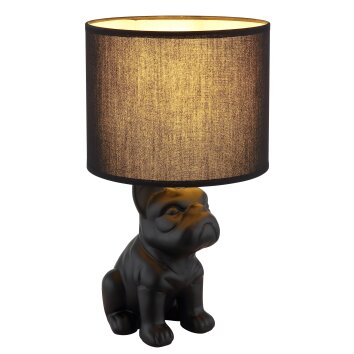 Globo lighting Dogo table lamp black, 1-light source