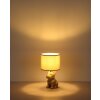 Globo lighting Dogo table lamp sand-coloured, 1-light source