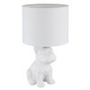 Globo lighting Dogo table lamp white, 1-light source