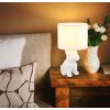 Globo lighting Dogo table lamp white, 1-light source