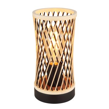 Globo lighting Mali table lamp black, 1-light source