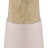 Globo lighting Paulin table lamp champagne, stone appearance, 1-light source